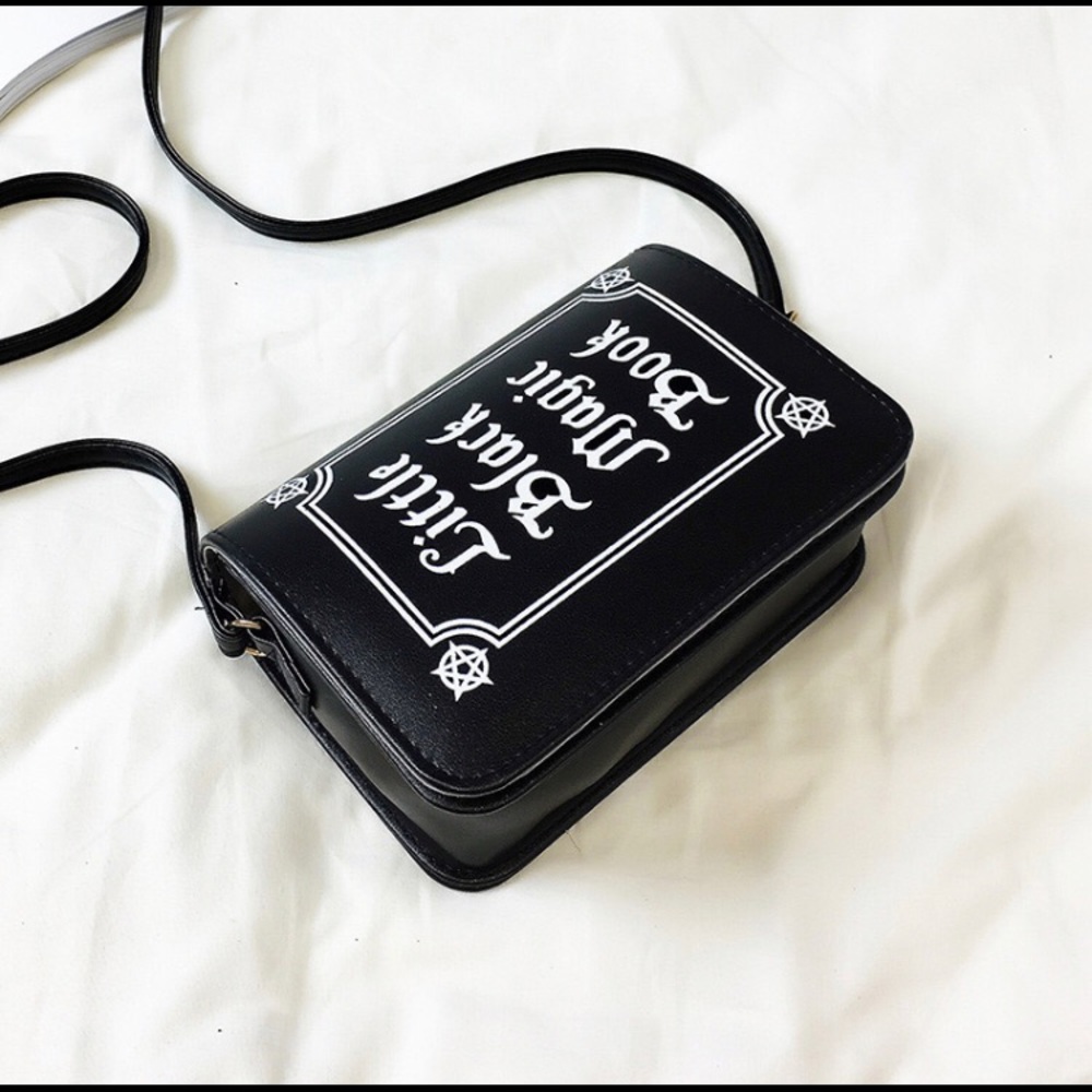 Re-Stocking ❤️🔥 Black Magic Book purse bag